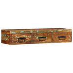 Wall-mounted TV Cabinet 100x30x19 cm Solid Wood Reclaimed 4017465