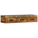 Wall-mounted TV Cabinet 100x30x19 cm Solid Wood Reclaimed 4017465