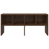 Shoe Rack Stackable Brown Oak 89.5x30x40 cm 858851
