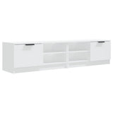 ZNTS TV Cabinets 2 pcs White 80x35x36.5 cm Engineered Wood 811467