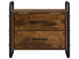 Hanging Bedside Cabinet Smoked Oak 40 x 30 x 50 cm 8013546