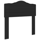 Headboard Black Oak Engineered wood 888694
