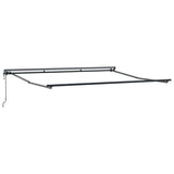 Retractable Awning Red and White 400 x 300 cm 3330558
