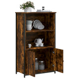 Highboard Smoked Oak 62x32x103.5 cm Engineered Wood 834217