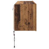 TV Wall Cabinet Old Wood 100 x 35 x 41 cm Engineered Wood 886250