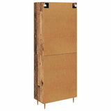 Highboard Old Wood 69.5 x 34 x 180 cm Engineered Wood 3415610