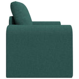 Sofa Bed Dark Green 98 x 71 x 83 cm Fabric 4106659