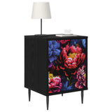 Bedside Cabinet KIEL 2 pcs Black Oak 36 x 33 x 51 cm 8007258