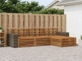 Outdoor Sofa Set 4 pcs Natural 3384215