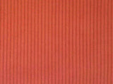 Sofa Set 2 pcs Red Orange Corduroy Fabric 3433265