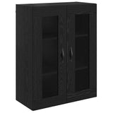 Highboard Black Oak 69.5 x 34 x 180 cm Engineered Wood 3403176