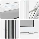 Basement Window RISOR 60x40 cm Tilt 3 Glazing Anthracite 4108463