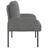 Sofas with Cushion 55cm Dark Grey Plywood 42023439