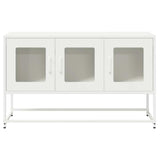 ZNTS TV Cabinet White 100.5x39x60.5 cm Cold-rolled Steel 853343