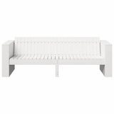 Garden Sofa White 185.5 x 60 x 62 cm Solid Pine Wood 873872