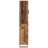 Highboard with Drawer 2 pcs Old Wood 69.5 x 34 x 180 cm 3415697