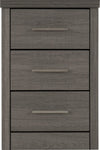 ZNTS Lisbon 3 Drawer Bedside 100-103-037