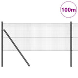 Ground Fix Welded Wire Fence 100 x 0.8 m 3351906