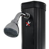 Foldable Solar Shower Black 214 cm 23 L 91719