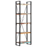 5-Tier Bookcase 60x30x180 cm Solid Reclaimed Wood 286585