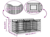 Gabion Raised Bed Silver 42033291