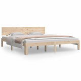 Bed Frame without Mattress 180x200cm Super King Size 810510