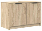 Bathroom Cabinet Sonoma Oak 64.5 x 33.5 x 59 cm Engineered Wood 880739