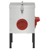 Chicken Feeder Silver 42 x 20.5 x 33 cm 15 kg Galvanised Steel 874656