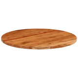 Table Top 90x3.8 cm Round Solid Wood Acacia 370057