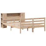 Bookcase Bed without Mattress 160x200 cm Solid Wood Pine 3322207