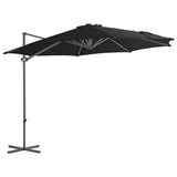 Cantilever Garden Parasol Black 46998