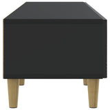 TV Cabinet 147 x 34.5 x 30 cm Black Engineered Wood 895166