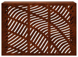 Air Conditioner Cover Rusty 110 x 50 x 105 cm Weathering Steel 8014121