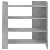 Sideboard Concrete Grey 73.5x35x75 cm Engineered Wood 848391