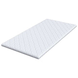 Mattress Pads White 90 x 190 cm PU Foam 4106392