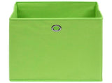 Storage Boxes 10 pcs Green 32x32x32 cm Fabric 288371