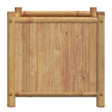 Planter 50x50x50 cm Bamboo 366465