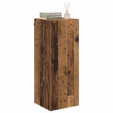 Wall Mounted Cabinet Old Wood 34.5 x 34 x 90 cm Engineered Wood 882610