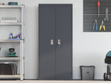 Storage Cabinet Anthracite 60 x 40 x180 cm Steel 3406198