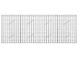 Gabion with 5 mm Wire and 5x5 cm Mesh 200x10x100 cm 3463966