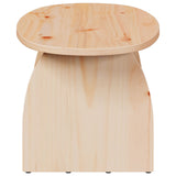 Coffee Table Brown 80 x 40 x 35 cm Solid Pine Wood 873532