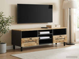 Storage Cabinets Natural 100 x 33 x 46 cm Solid Mango Wood 4018862