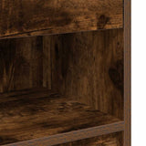 Bedside Cabinets 2 pcs with Drawer Smoked Oak 39x28x41 cm 858758