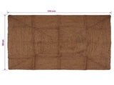 Area Rug Grey 120 x 170 cm Jute 42010415