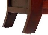 Bedside Cabinet Brown 40 x 40 x 45,5 cm Solid Mahogany Wood 42009932