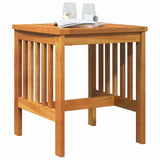 Side Table Oil Natural Solid Acacia Wood 4106451