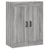 Highboard Grey Sonoma 69.5x34x180 cm Engineered Wood 3199815
