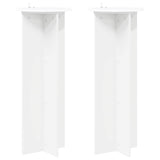 Plant Stand 2 pcs White 40 x 100 cm Engineered Wood 899690