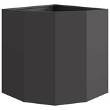 Corner Planter Black 45 x 45 x 50 cm Steel 883668