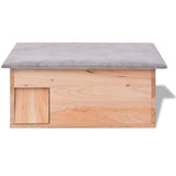 Hedgehog House 45x33x22 cm Wood 42351